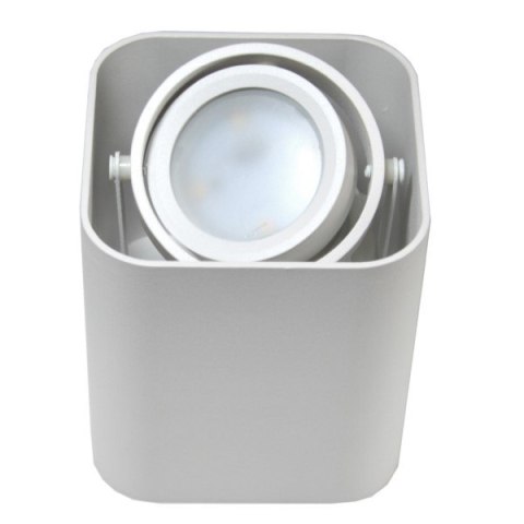 Oprawa sufitowa Sirok White ruchoma prostokąt alum