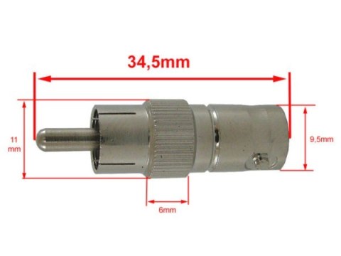 Redukcja gn.BNC/wt.RCA op/10