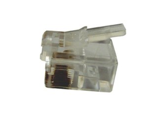 Wtyk modularny 6P4C RJ11 op/100