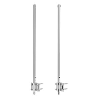 Zestaw anten dookólnych 10dBi 4G LTE OMNI 2x5m WH