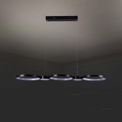 Oprawa Zwieszana V-TAC 38W LED Czarna VT-7820 4000K 4560lm