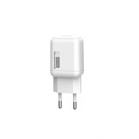 Ładowarka sieciowa 2A + kabel USB Typ C 1m 2100 mA Somostel