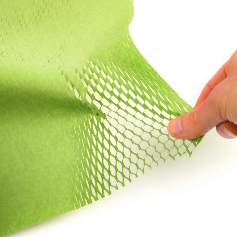 Papier nacinany plaster miodu zielony 30cm 100m