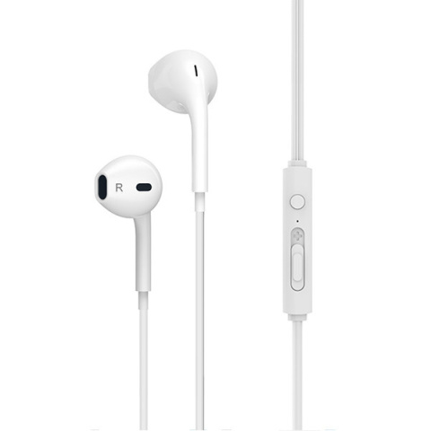 Słuchawki douszne Uniwersalne USB Typ-C SMS-CJ02 Białe Somostel