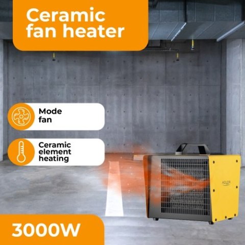Adler Nagrzewnica ceramiczna 3000W