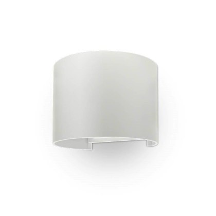 Oprawa Ścienna 6W V-TAC Góra Dół Regulowana Biały Okrągły IP65 Bridgelux VT-756-W 3000K 700lm