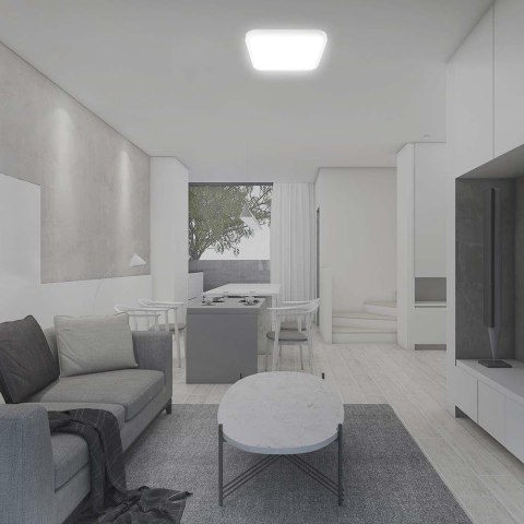 Plafon V-TAC 24W LED SAMSUNG CHIP Kwadrat 29x29cm Natynkowy IP44 Biały VT-8624 4000K 2500lm 5 Lat Gwarancji