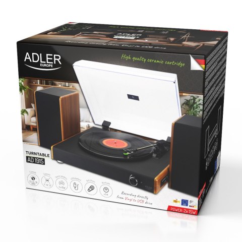 Adler Gramofon z USB i Bluetooth