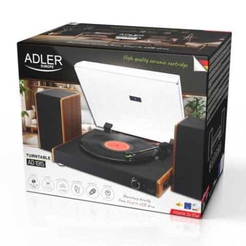 Adler Gramofon z USB i Bluetooth