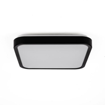 Plafon V-TAC 36W LED SAMSUNG CHIP Kwadrat 42x42cm Natynkowy Pilot Czujnik Ruchu IP44 Czarny VT-8630S 4000K 3820lm 5 Lat Gwarancj