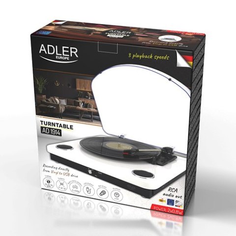 Adler Gramofon z USB i Bluetooth