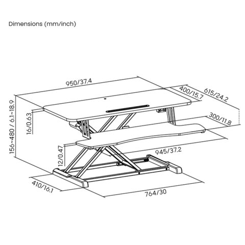 Elektryczna podstawka Spacetronik SPR-137LB