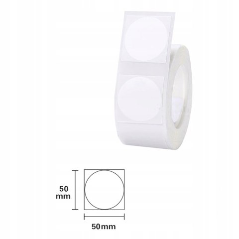 Etykiety seria B Niimbot 50x50 mm 150 szt. biały C
