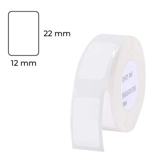 Etykiety seria D Niimbot 12x22 mm 260 szt. biały