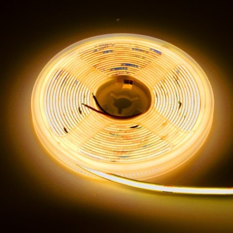 Taśma LED Premium 24V COB 528d/m 2200K IP20 5m