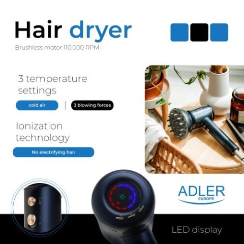 Adler Suszarka do włosów SUPERSPEED