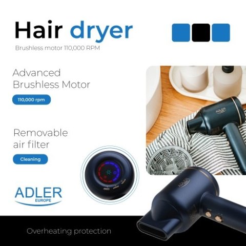 Adler Suszarka do włosów SUPERSPEED