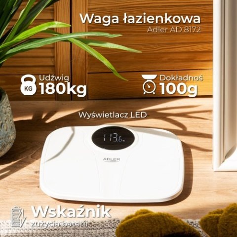 Adler Waga łazienkowa - 180kg