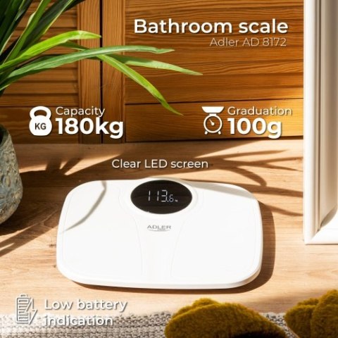 Adler Waga łazienkowa - 180kg
