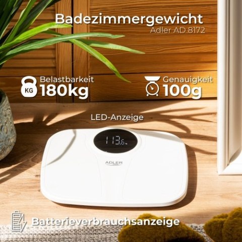 Adler Waga łazienkowa - 180kg