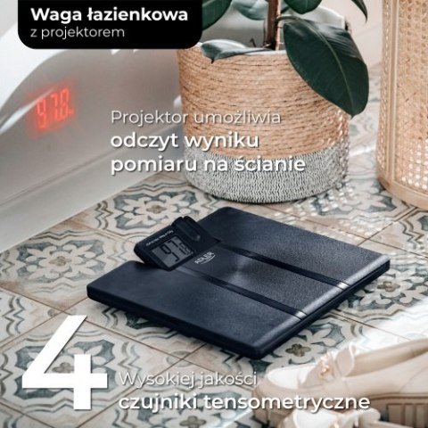 Adler Waga łazienkowa z projektorem