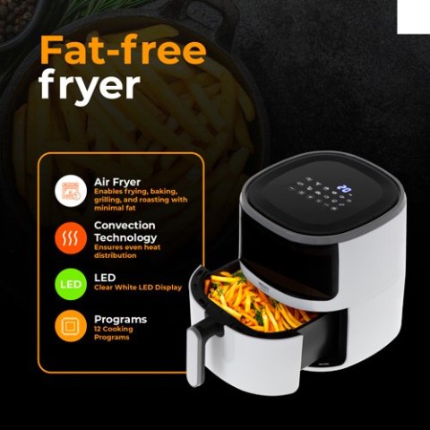 Camry Frytkownica beztłuszczowa - 12 programów 5,0 L - Airfryer