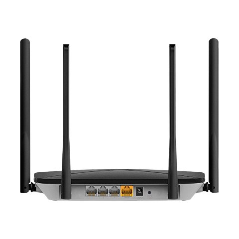 ROUTER AC12G, bezprzewodowy, dwupasmowy, 300/867 Mb/s, 802.11ac/n, 1WAN/3LAN GB, 4 anteny / MERCUSYS