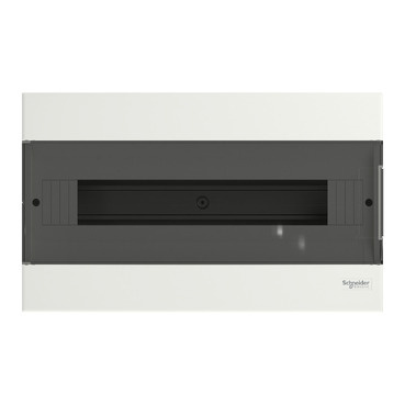 Obudowa natynkowa rozdzielcza 18M PE+N drzwiczki dymione Schneider EZ9EUC118