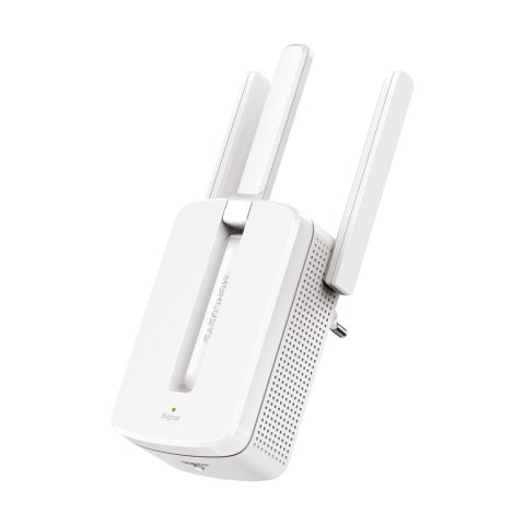 Repeater - wzmacniacz sygnału bezprzewodowego MW300RE V3, 300 Mb/s, 802.11n/g/b, 3 anteny / MERCUSYS