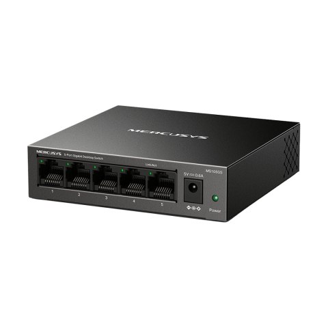 SWITCH MS105GS, 5 portów RJ45 10/100/1000 Mbps / MERCUSYS