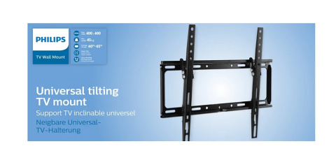 Uchwyt ścienny 40–65" 45kg VESA400x400 regulacja Philips SQM7442/00