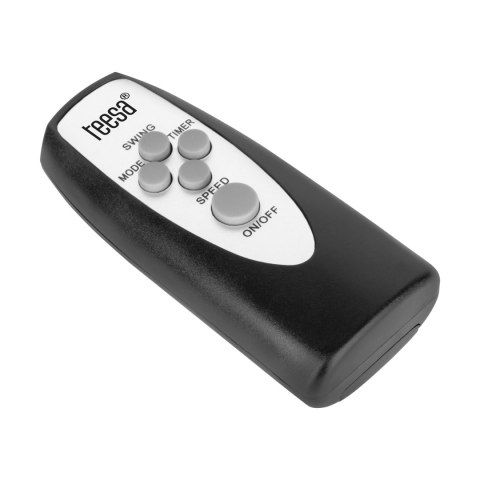 Wentylator stojący sterowany pilotem TEESA , czarny