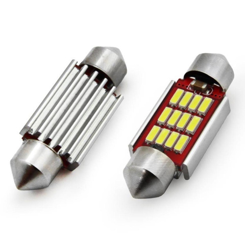 Żarówki LED CANBUS 4014 12SMD Festoon C5W C10W C3W
