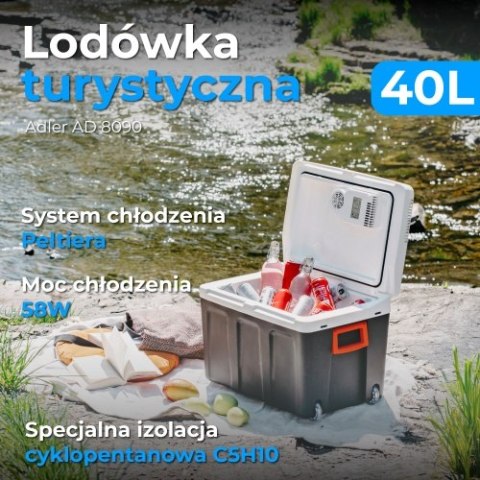 Adler Lodówka turystyczna 40 L