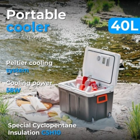 Adler Lodówka turystyczna 40 L