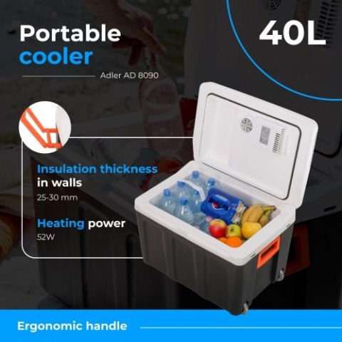 Adler Lodówka turystyczna 40 L