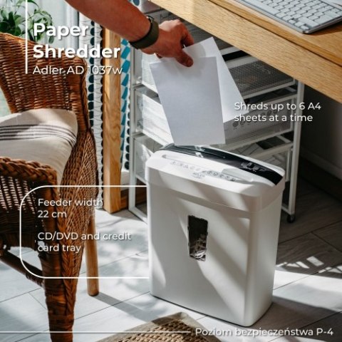 Adler Niszczarka do dokumentów