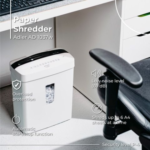 Adler Niszczarka do dokumentów