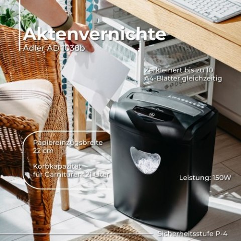 Adler Niszczarka do dokumentów