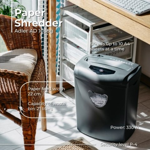 Adler Niszczarka do dokumentów