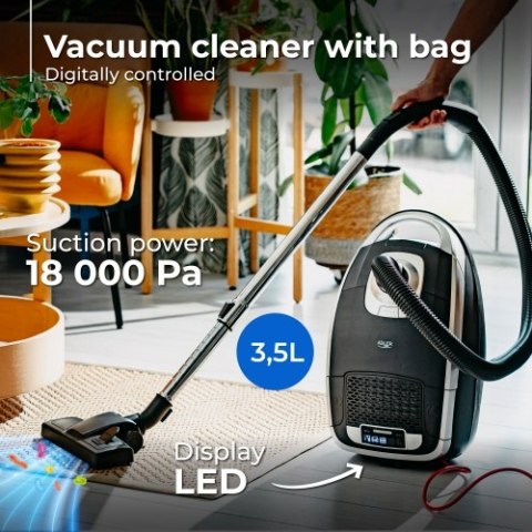 Adler Odkurzacz workowy cyfrowo sterowany- 3,5 L