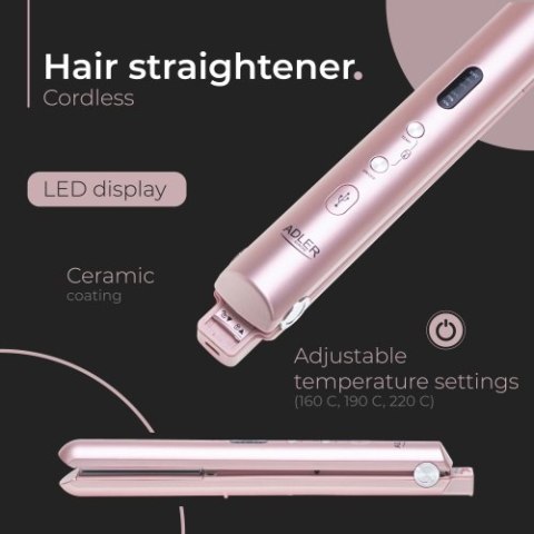 Adler Prostownica bezprzewodowa podróżna - USB