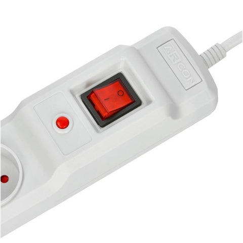 Listwa przeciwprzepięciowa 3 gniazda o długości 3m Szara ARcon M3 firmy Armac