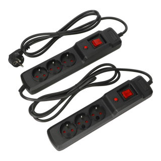 Listwa przeciwprzepięciowa 6 gniazd o długości 1,5m Czarna ARcon MX3 firmy Armac