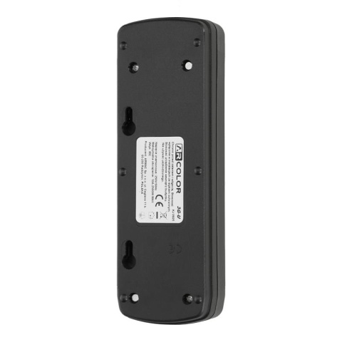 Przedłużacz z uziemieniem 3 gniazda o długości 5m Czarny Arcon ARCOLOR3 firmy Armac