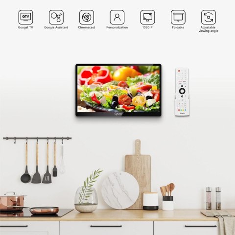 Sylvox 15.6" Smart Google TV podszafke do kuchni