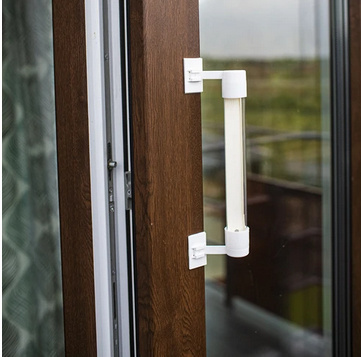 Termometr zewnętrzny biały (-60°C do +50°C) 23cm