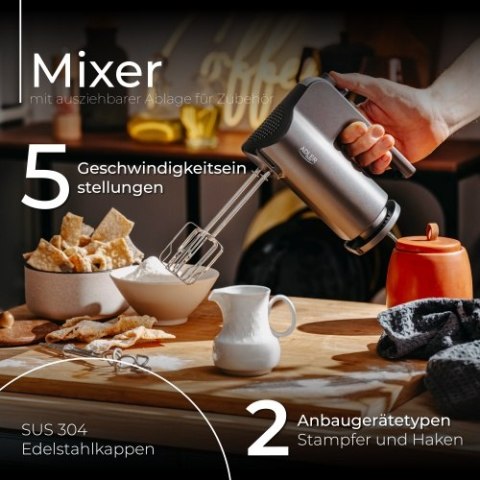 Adler Mikser z wysuwaną tacką na akcesoria