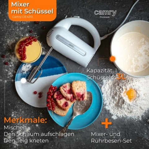 Camry Mikser z misą 600W