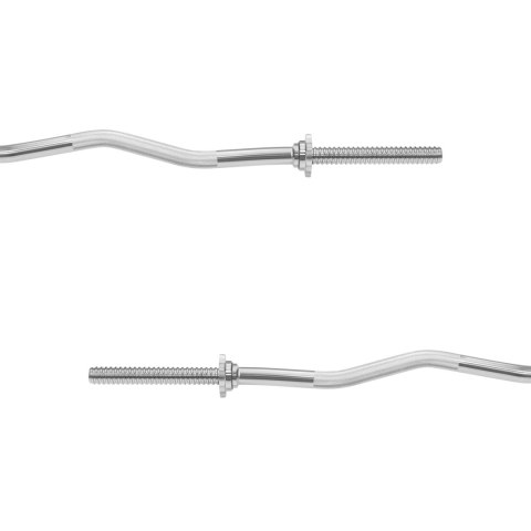 Gryf lekko łamany, sztanga 30mm 120cm 5.5kg max.170kg REBEL ACTIVE